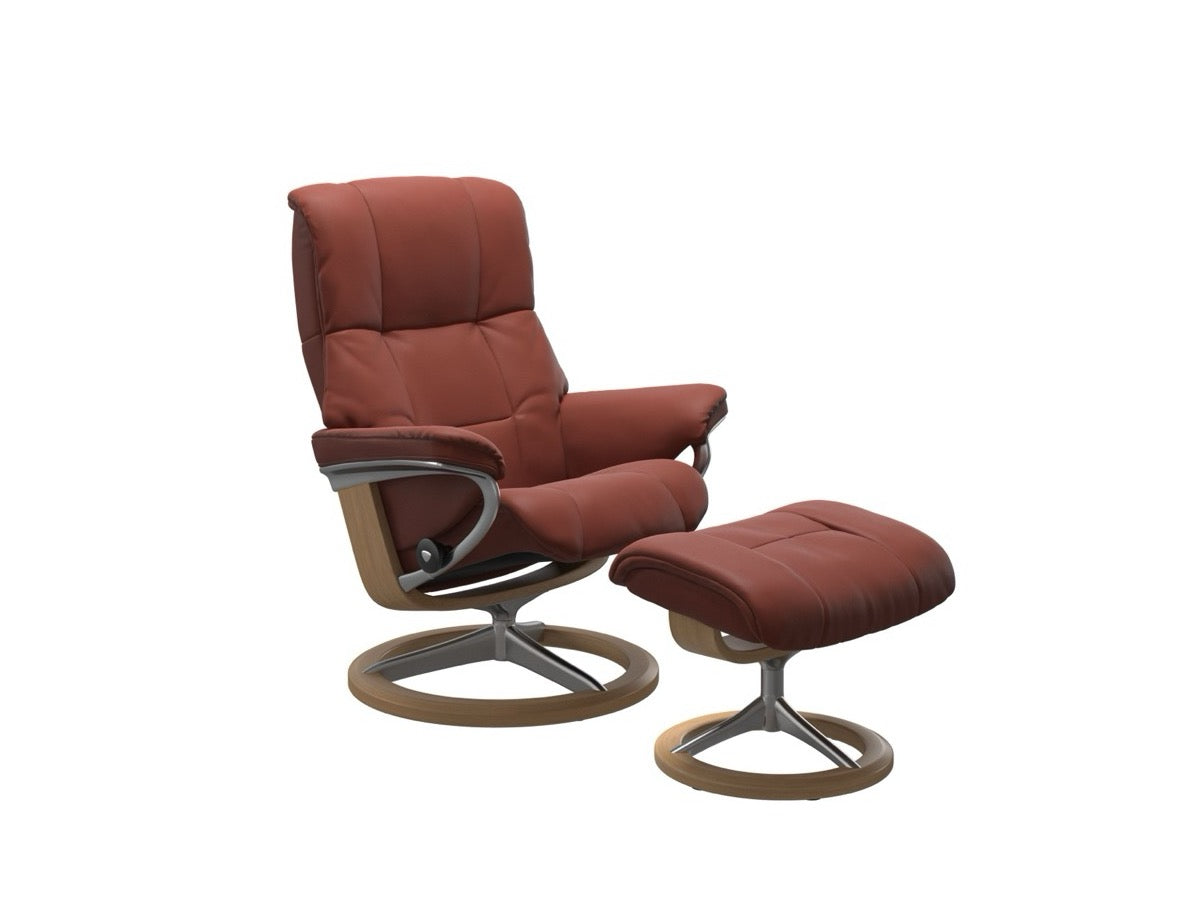 Signature Recliner Chair with Ottoman